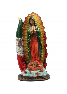 16x7.5 Guadalupe con Mexico 