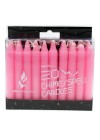 4inch Vela Spell Chime Rosado 20CT