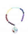 Pulsera 7Color con Arbol de Vida
