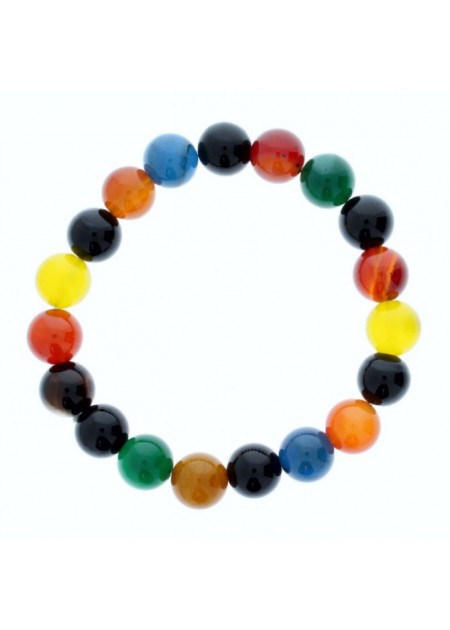 Pulsera Cuentas Multicolor B  