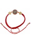 Pulsera Hilo Rojo con Colgante A