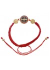 Pulsera Hilo Rojo con Colgante A