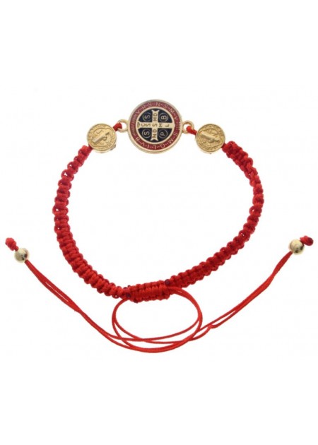 Pulsera Hilo Rojo con Colgante A