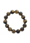 Pulsera Cuentas Piedra Marron F 