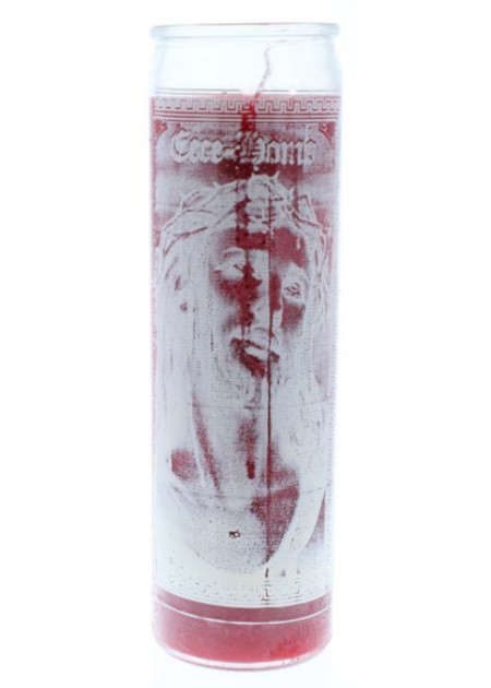 Vela Santeria Ecce Homo Rojo 