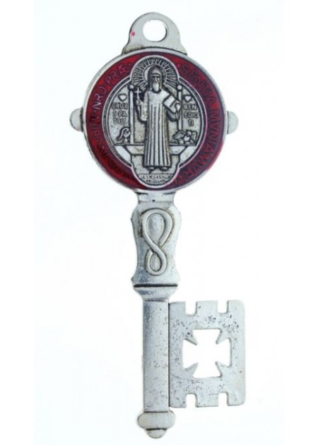 Llave en Plata Rojo  