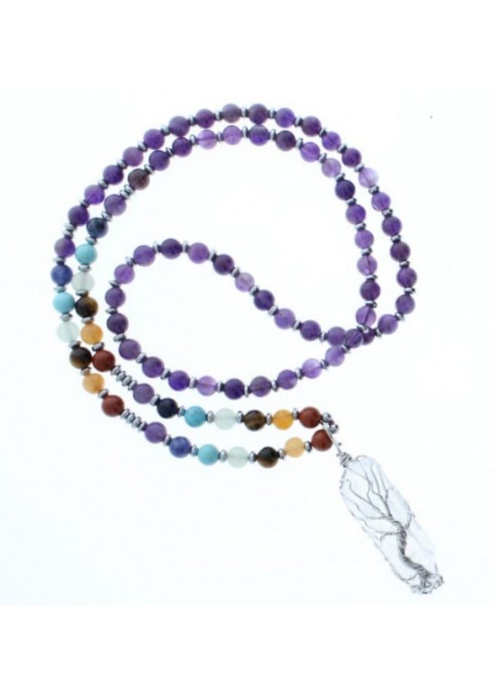 Collar con Piedra Colgante C 