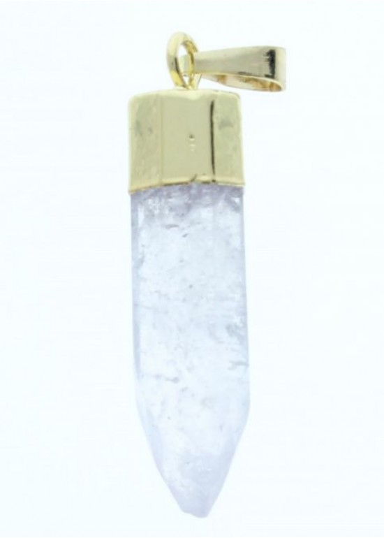 Colgante Piedra Varios Colores Cristal 