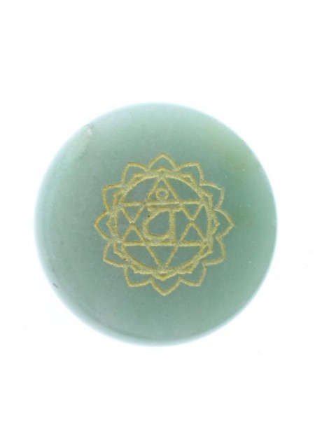 Colgante Piedra Verde Redondo  