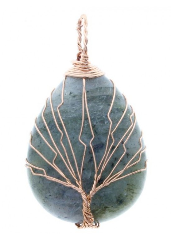 Colgante Piedra Gris   