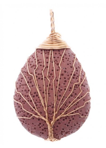 Colgante Piedra Marron Claro  