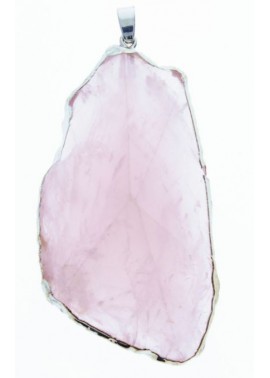 Colgante Piedra Rosado Cuarzo A 