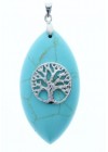 Colgante Piedra Azul Mar Arbol B