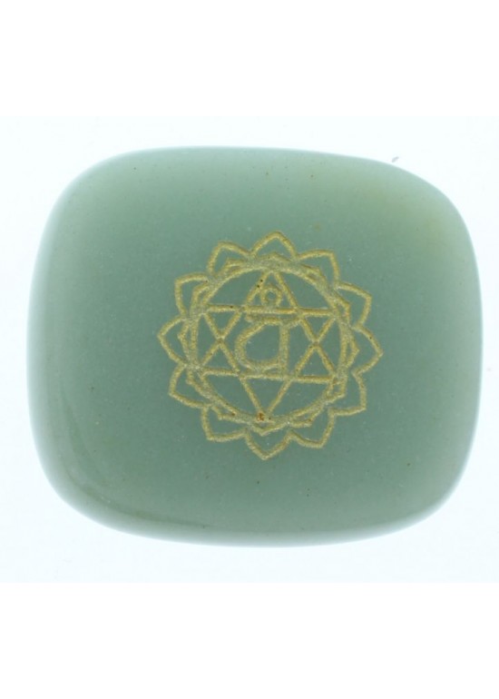 Colgante Piedra con Mantra Verde 