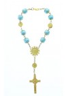 SM001GLB Rosario Pulsera 12 CT 