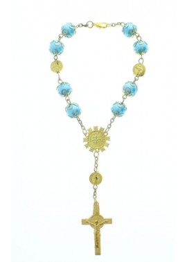 SM001GLB Rosario Pulsera 12 CT 