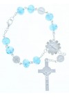 SCM001BLS Rosario Pulsera 12 CT 