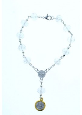 SCM002WS Rosario Pulsera 12 CT 