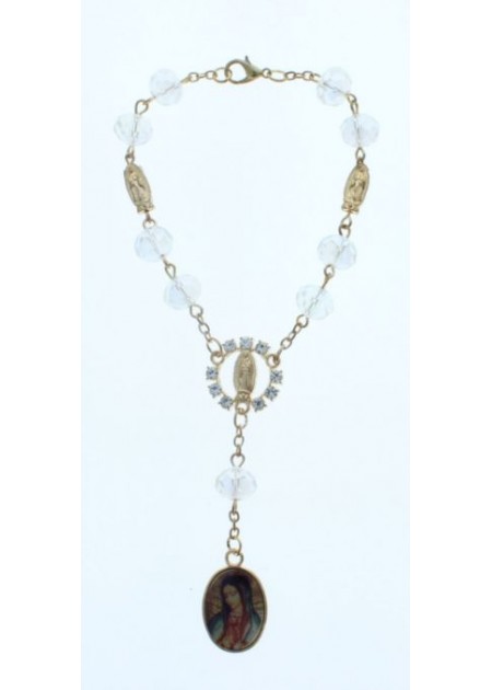 SCM007WG Rosario Pulsera 12 CT 