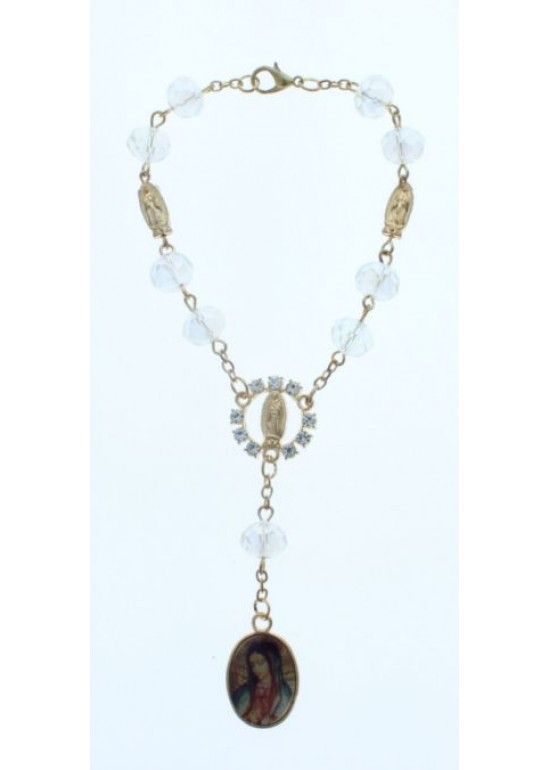 SCM007WG Rosario Pulsera 12 CT 